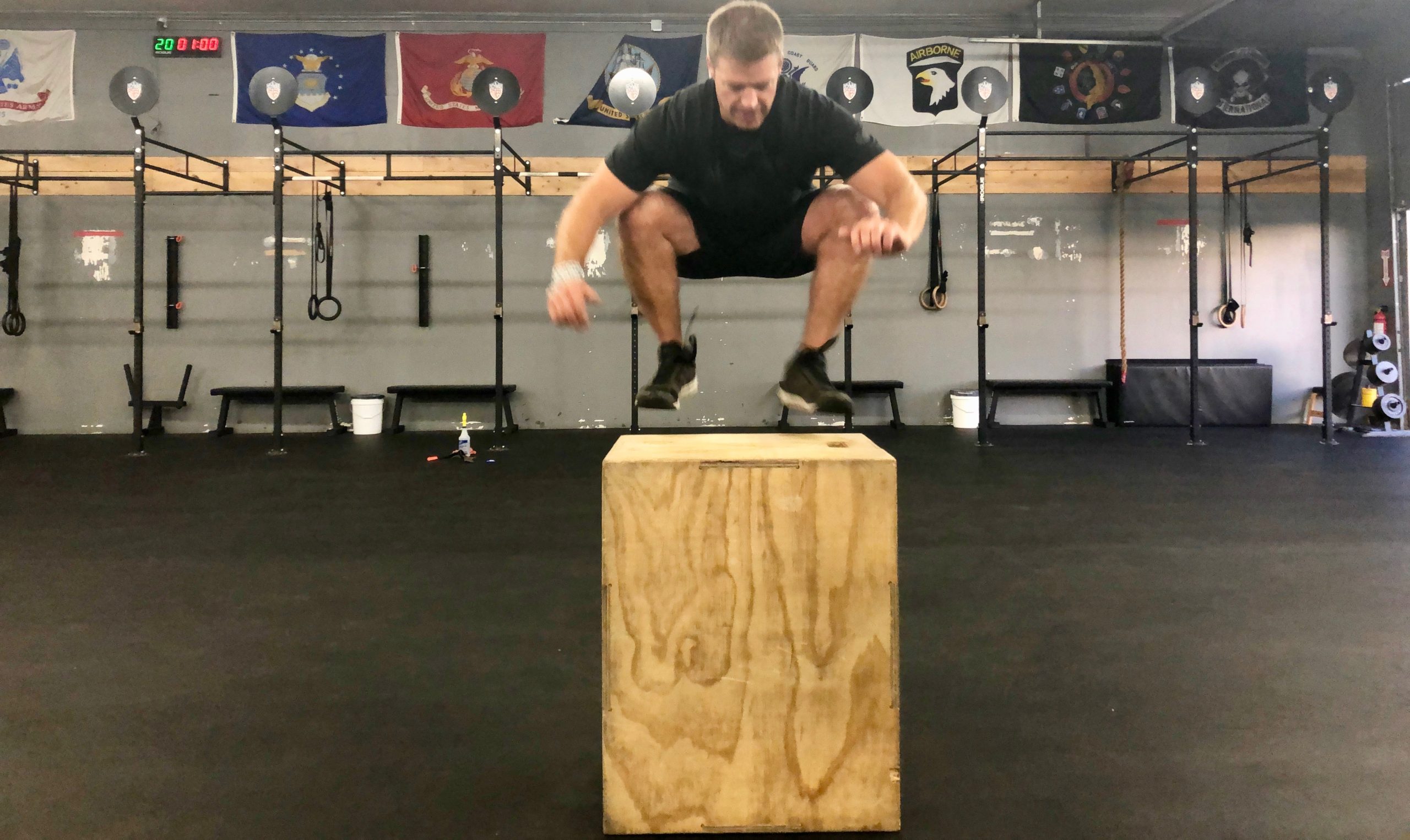 Box Jumps And Recovery 